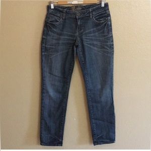 Kut from the Kloth Dark Wash Jeans Blue Sz 2
